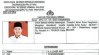 DPO Zahir Mantan Bupati Batu Bara