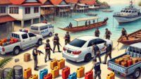 Ilustrasi Penimbunan BBM Batam
