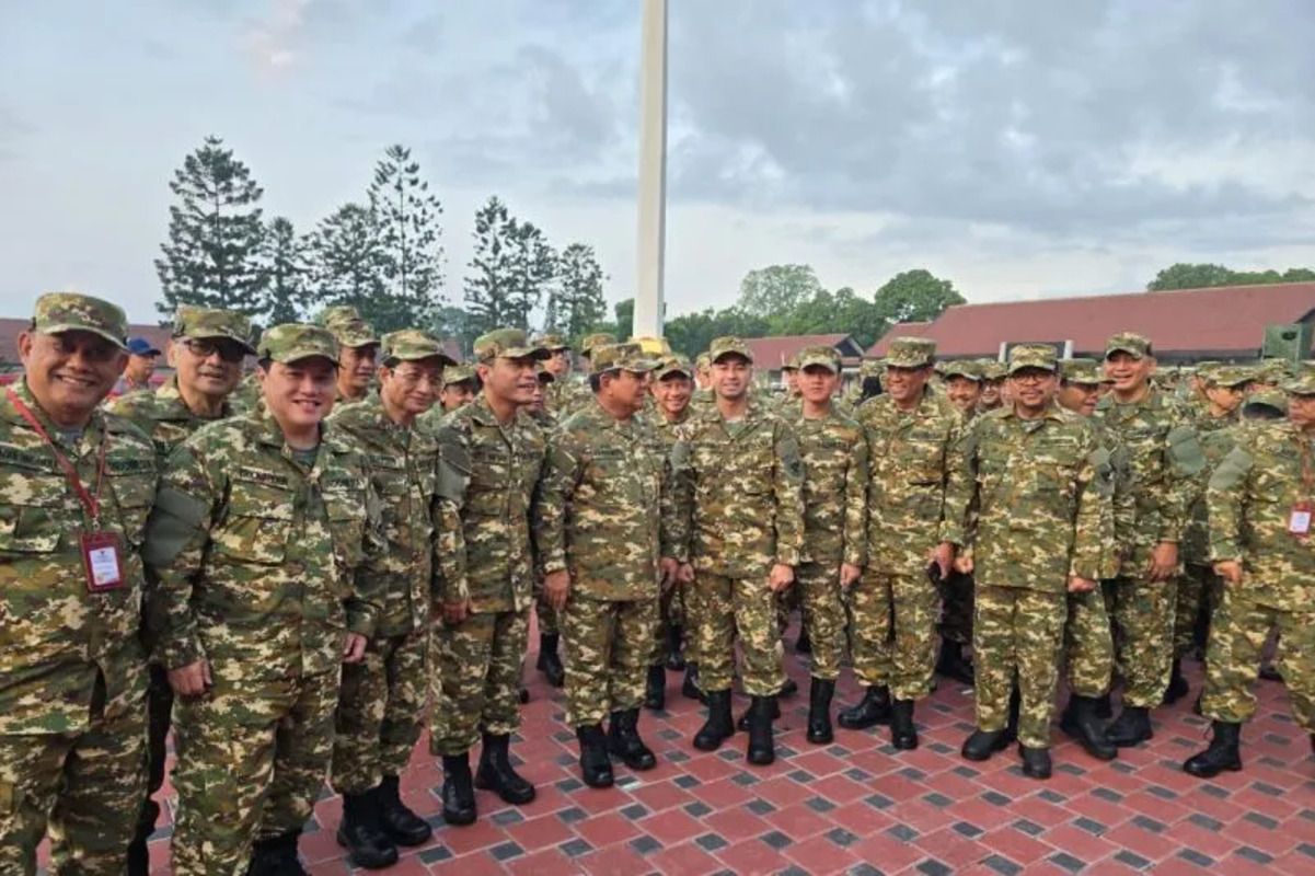 Pembekalan Menteri Prabowo Magelang