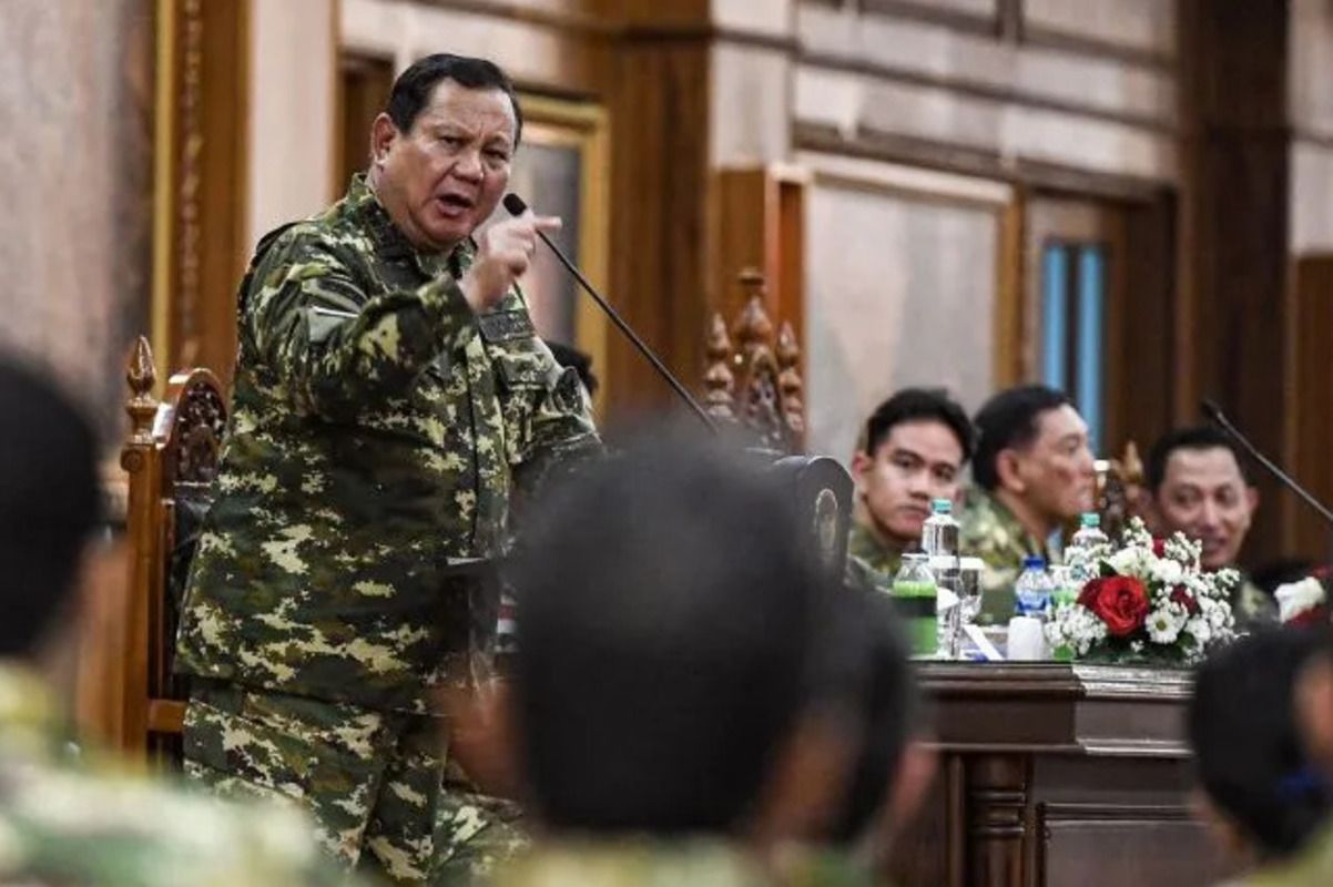 Pembekalan Prabowo di Akmil