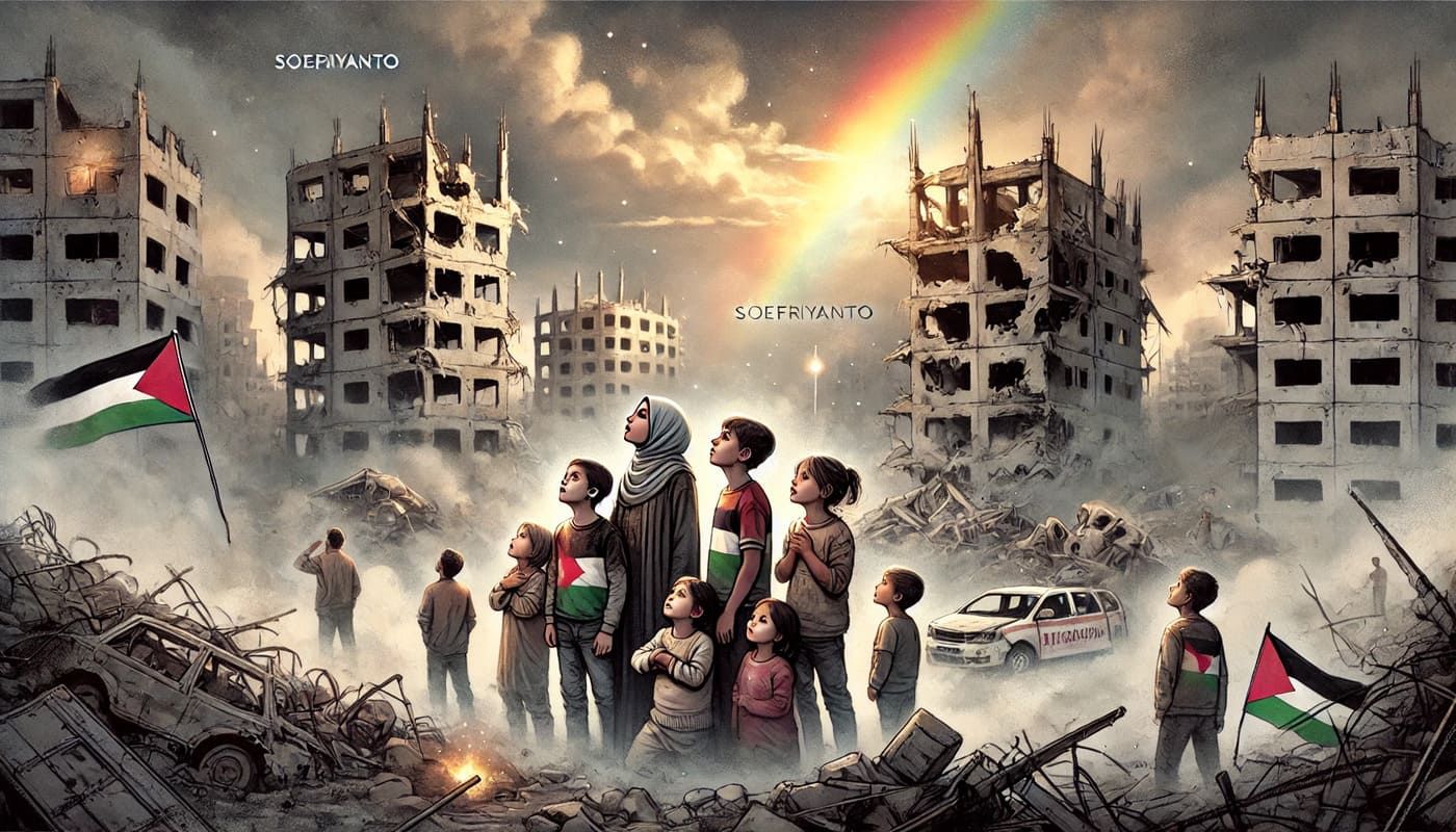 Puisi Harapan Anak Palestina