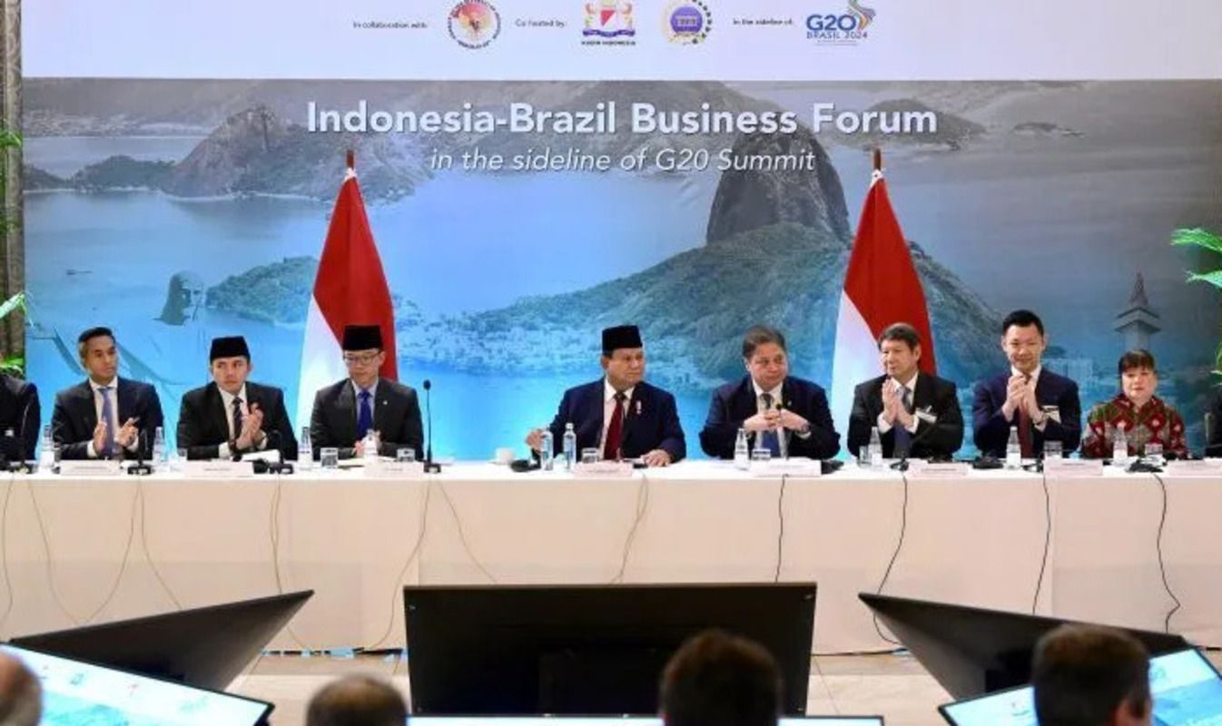 Prabowo Indonesia Brazil Business Forum