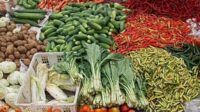 Sayur di Pasar pangan