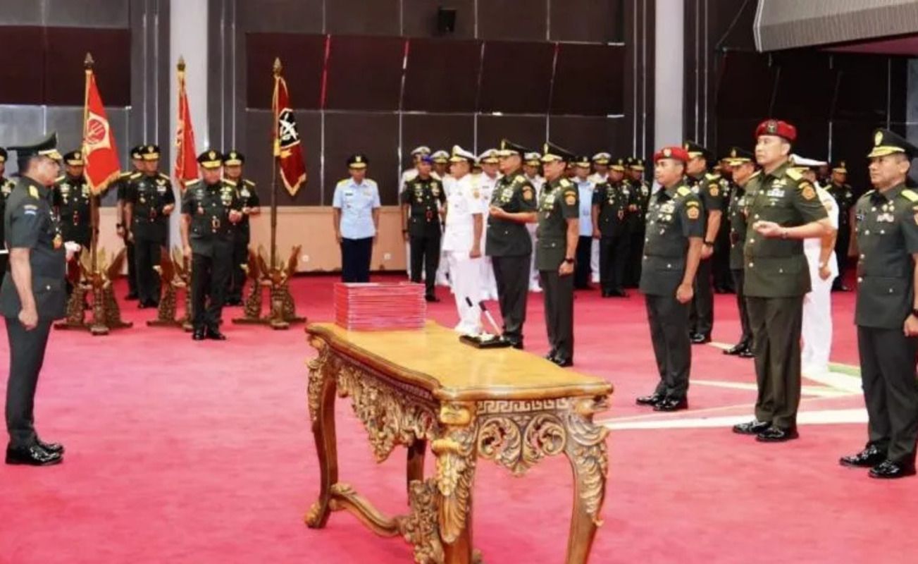 Sertijab Panglima TNI kepada anggota TNI