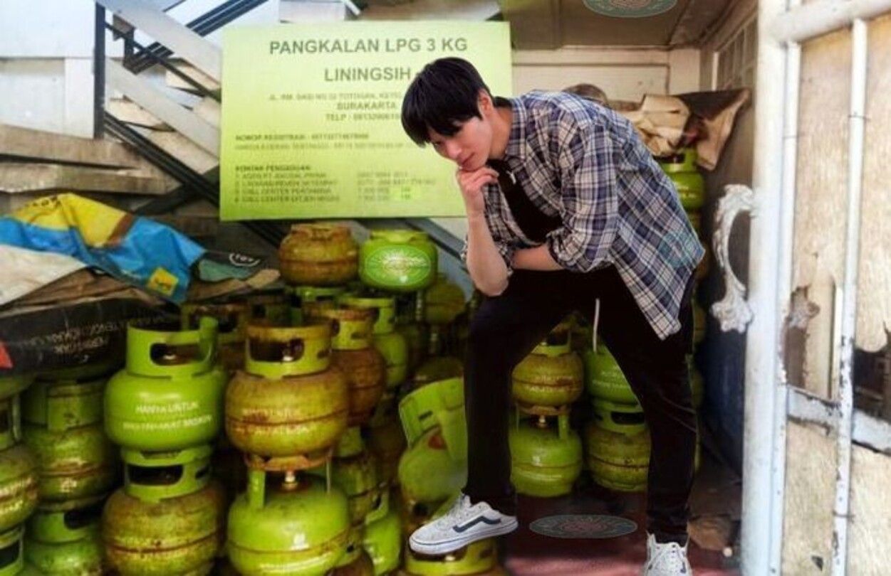 Ilustrasi Pangkalan Gas Elpiji LPG