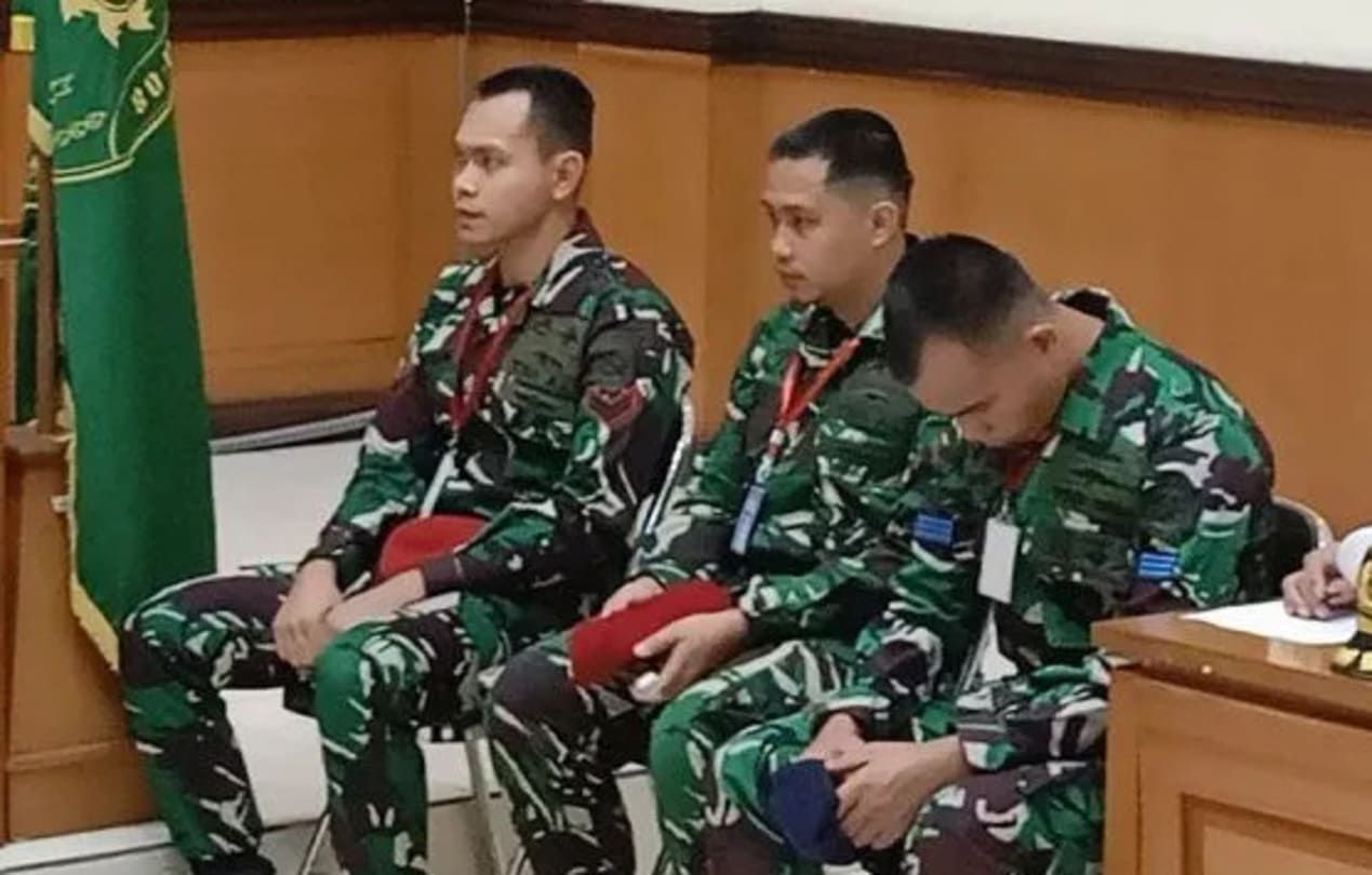 Tersangka TNI AL penembakan bos Rental