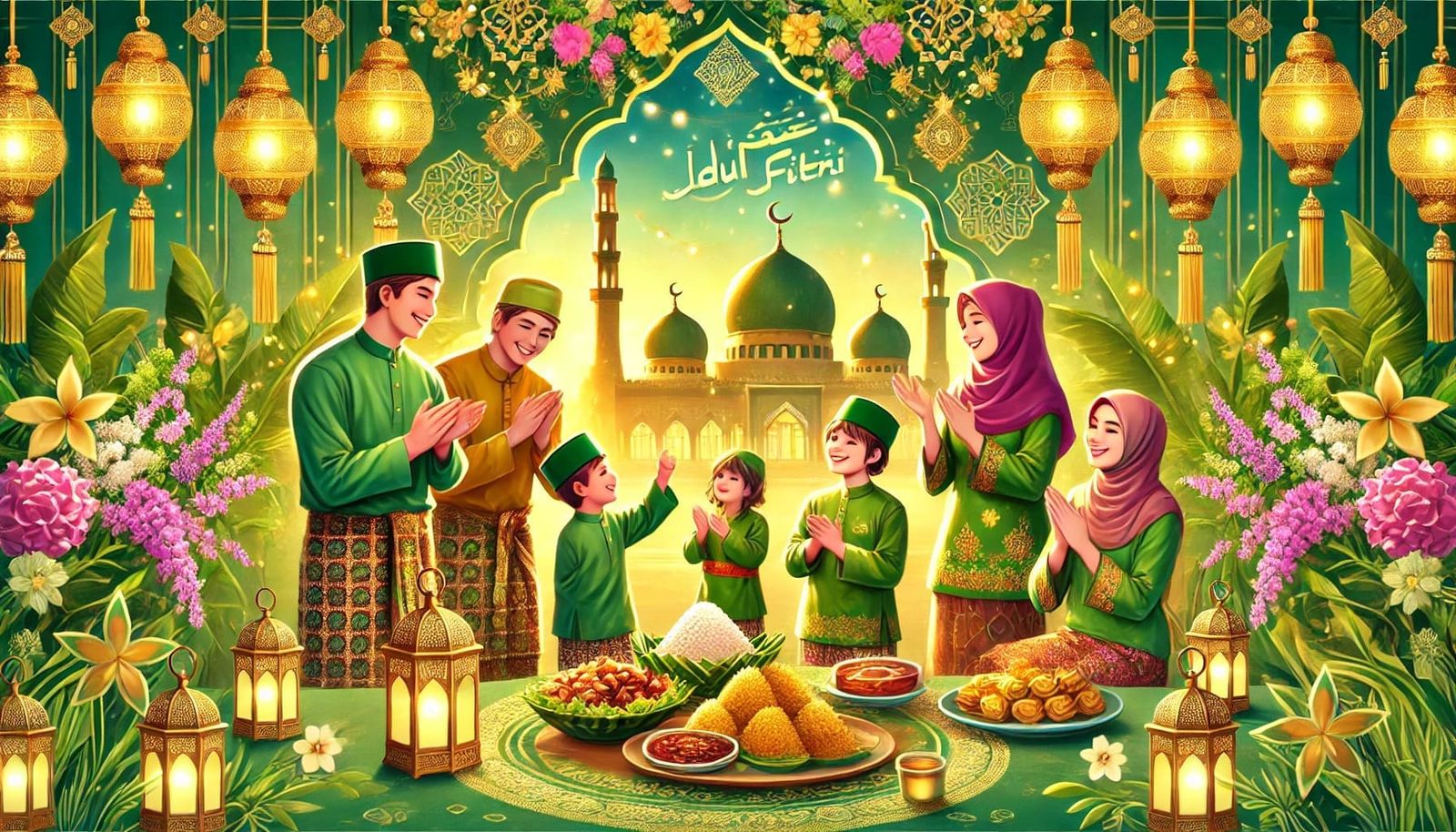 Pantun Ucapan Selamat Hari Raya Idul Fitri (2) (1)