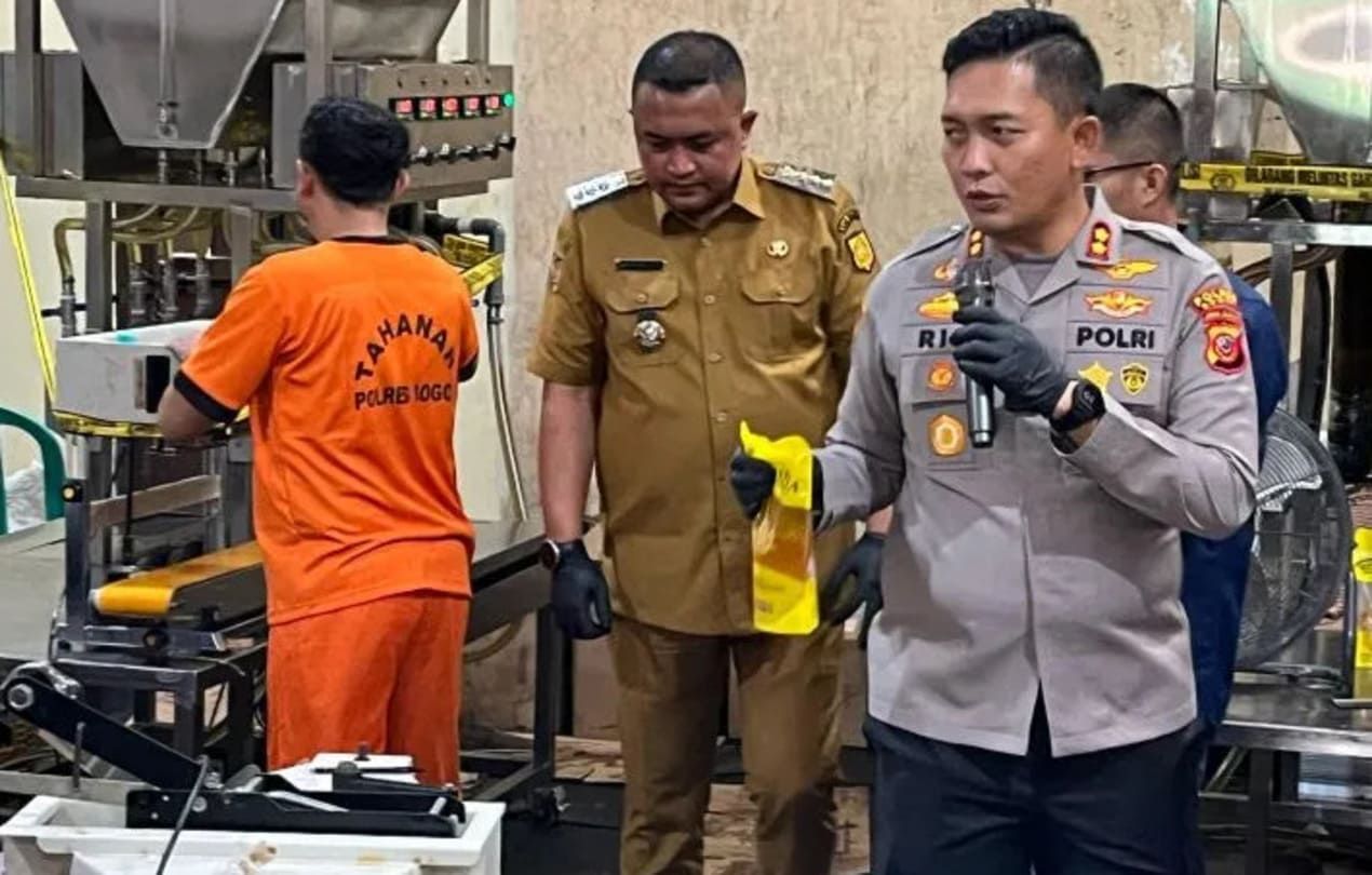 Polres Bogor Pemalsuan Minyakita