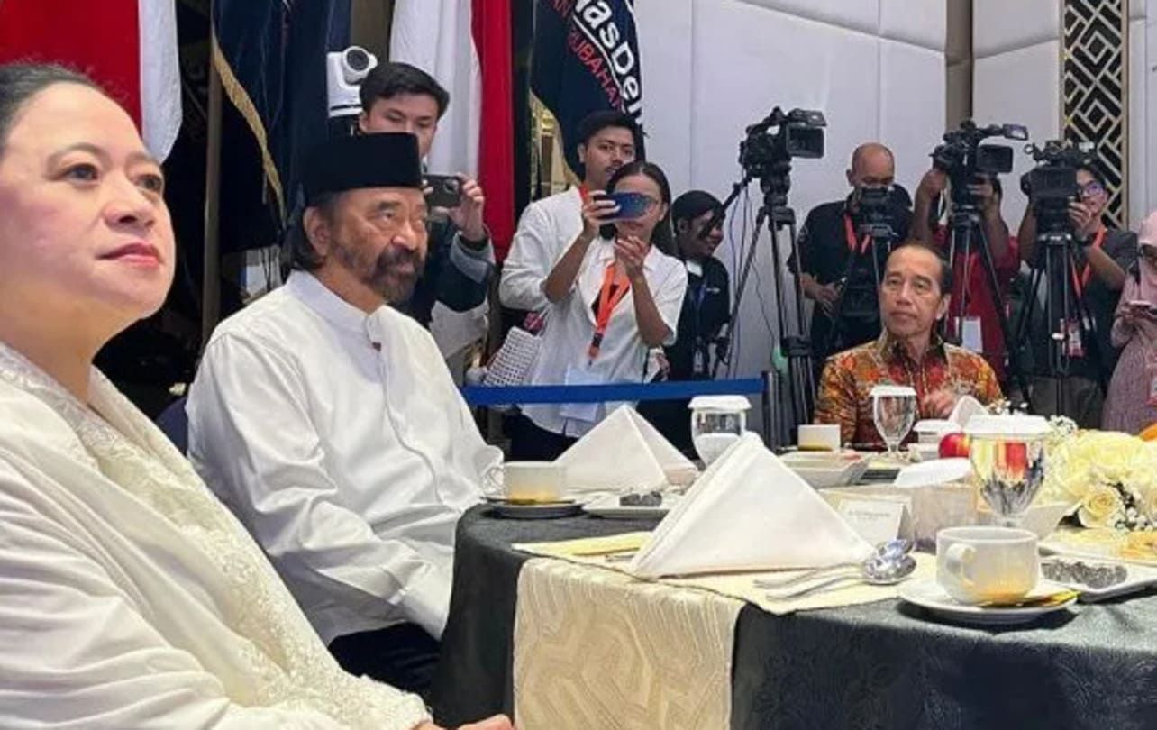 Puan Jokowi Surya Paloh