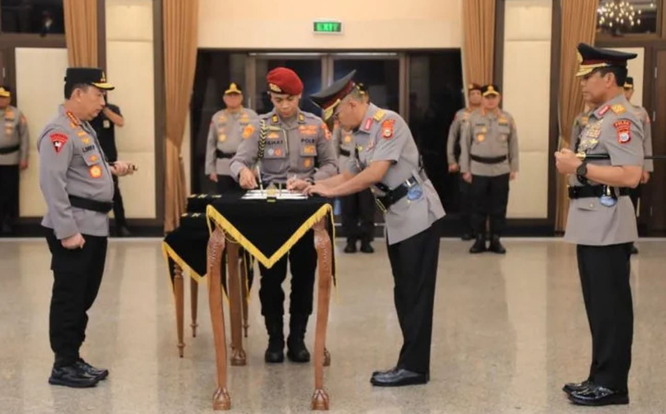 Sertijab Kapolri Listyo Sigit Prabowo