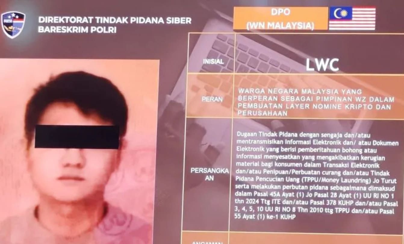 WN Malaysia penipuan kripto
