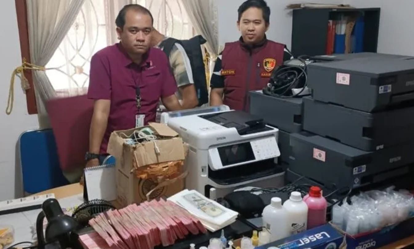 Polres Bogor uang palsu
