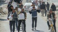 Bantuan warga gaza