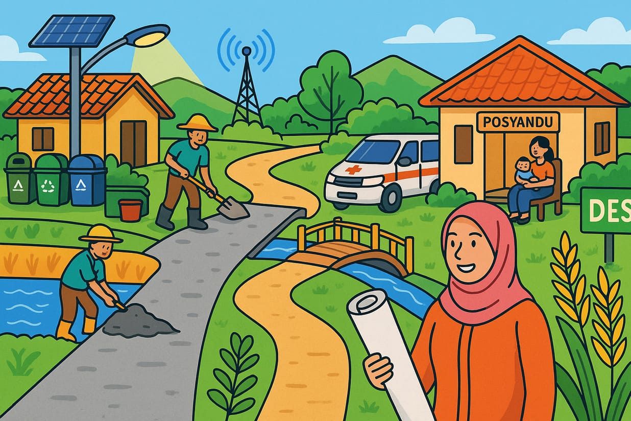 Inisiatif Pembangunan program dana Desa JurnalLugas