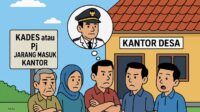 Kantor Desa Kosong Kades Jarang masuk kantor jurnalLugas