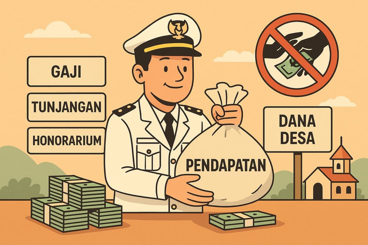 Kepala Desa Pendapatan JurnalLugas
