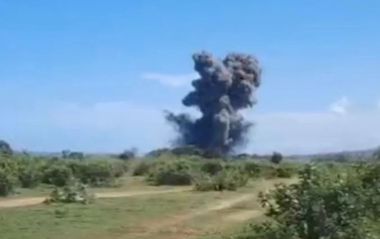 Ledakan amunisi Garut desa Sagara pantai Cijeruk