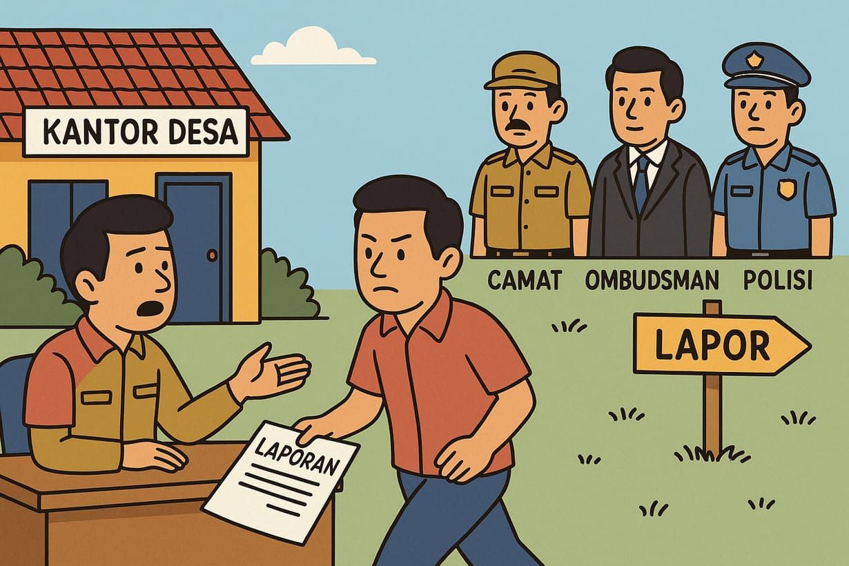 Pengaduan di Kantor Desa JurnalLugas