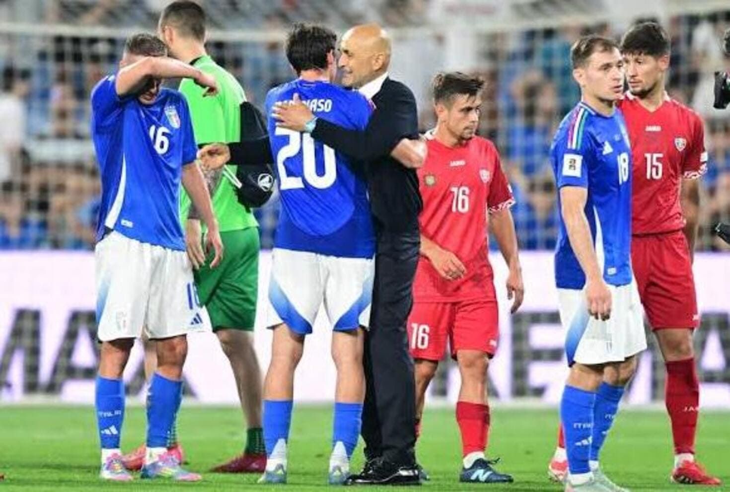 Italia Luciano Spalletti vs Moldova