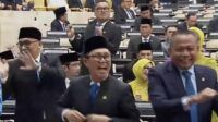 Anggota DPR Joget