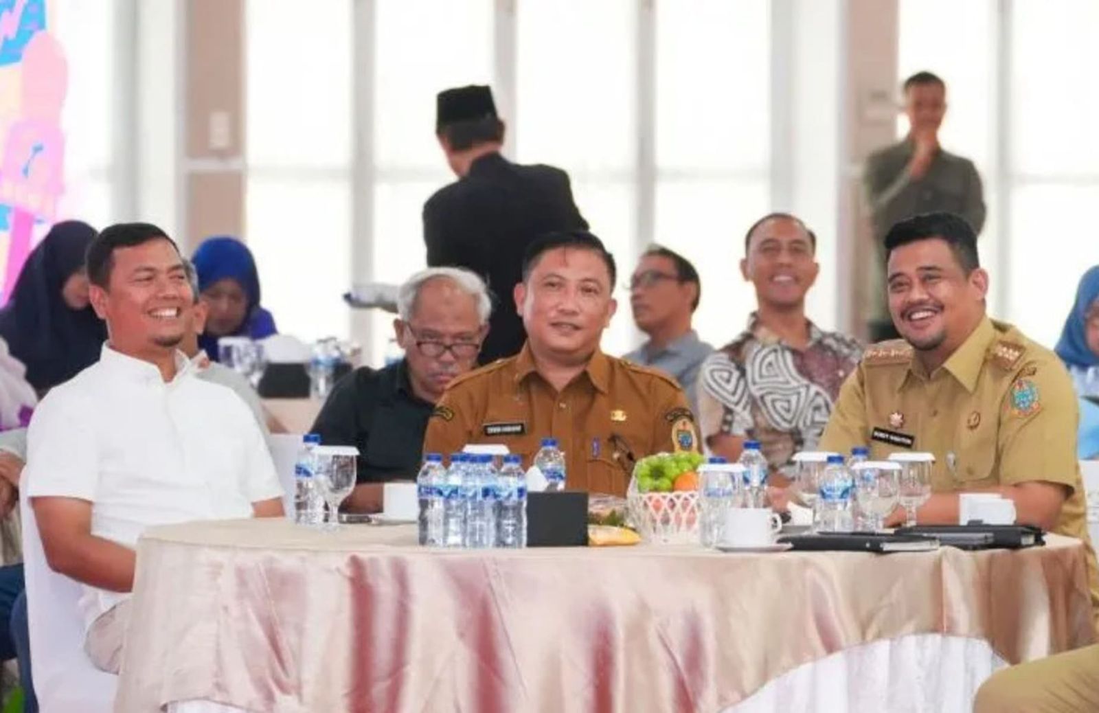 Bobby Nasution dan Kadis kominfo