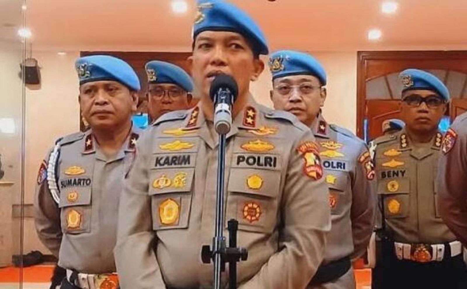 Propam Polri Abdul Karim