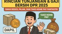 Rincian tunjangan Anggota DPR 2025