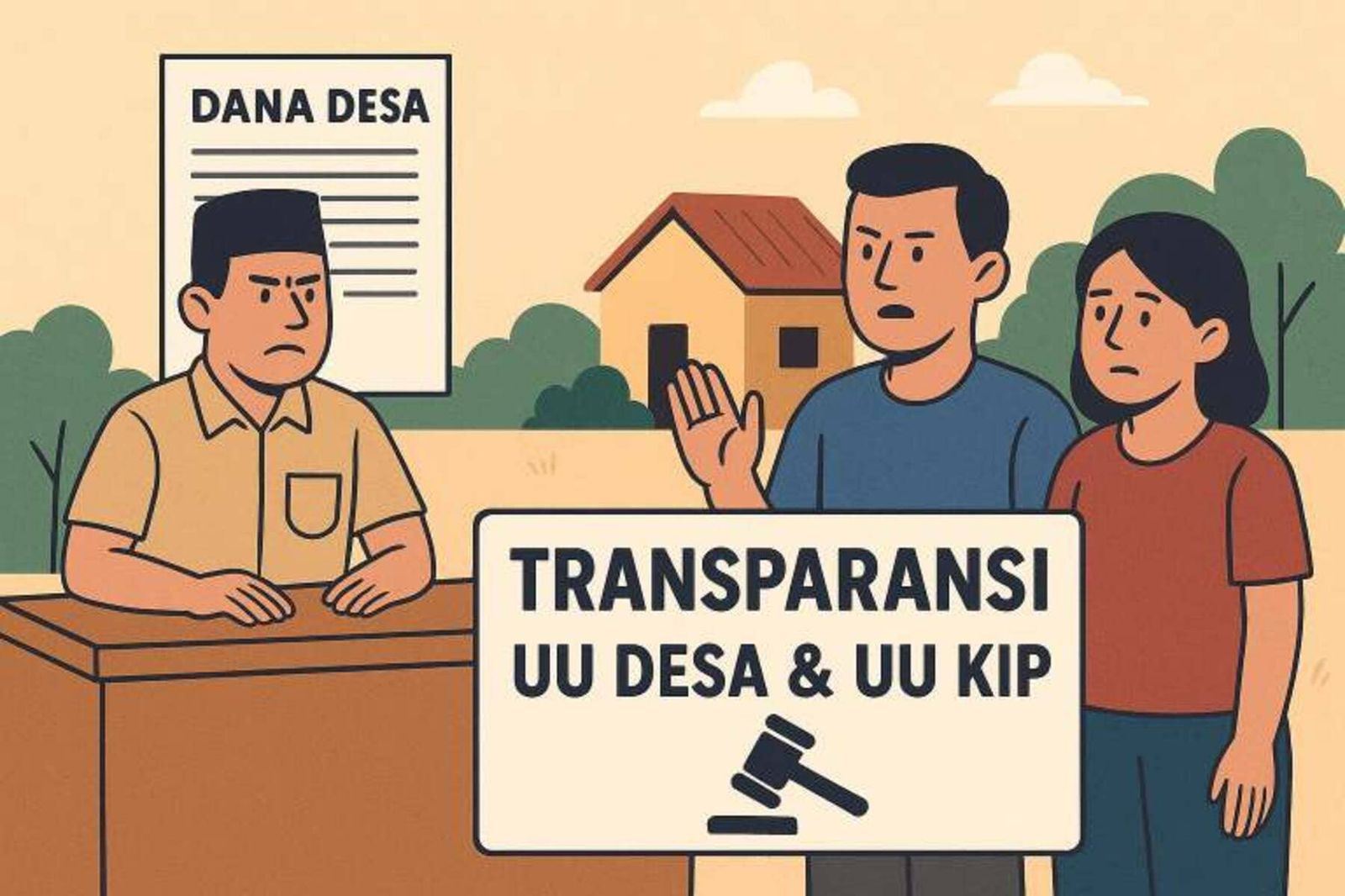 Warga tanya Dana desa