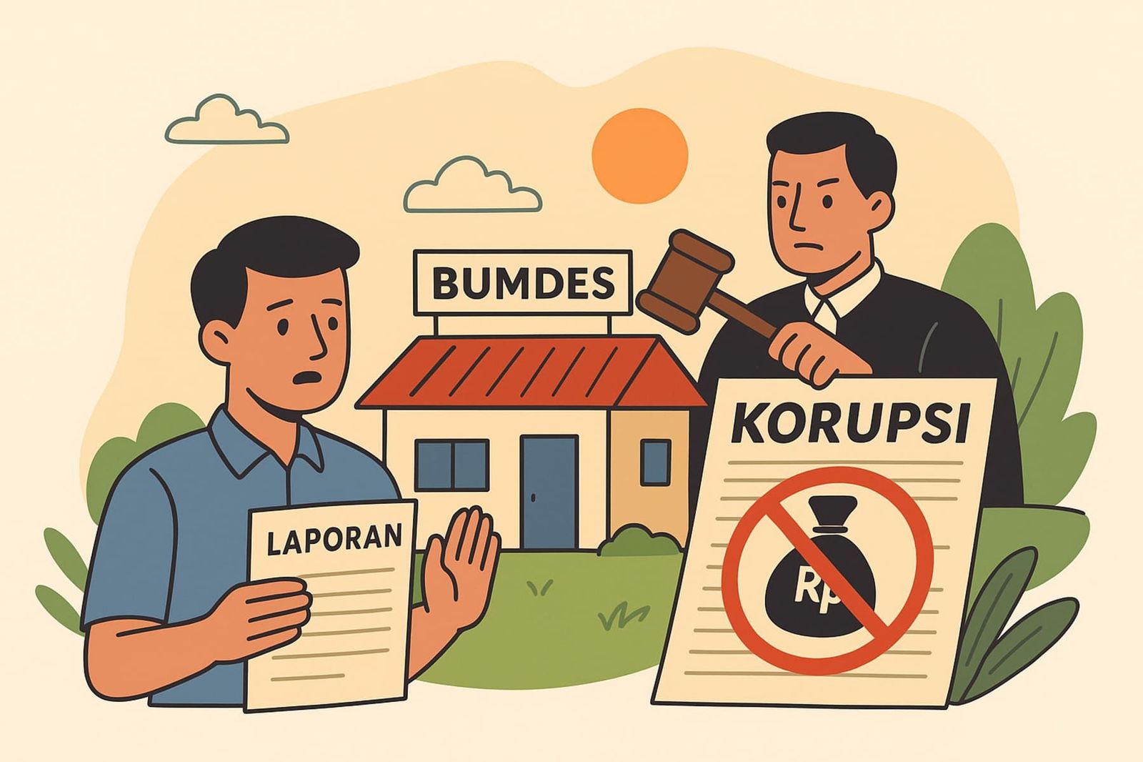 Laporan Korupsi BUMDes Desa