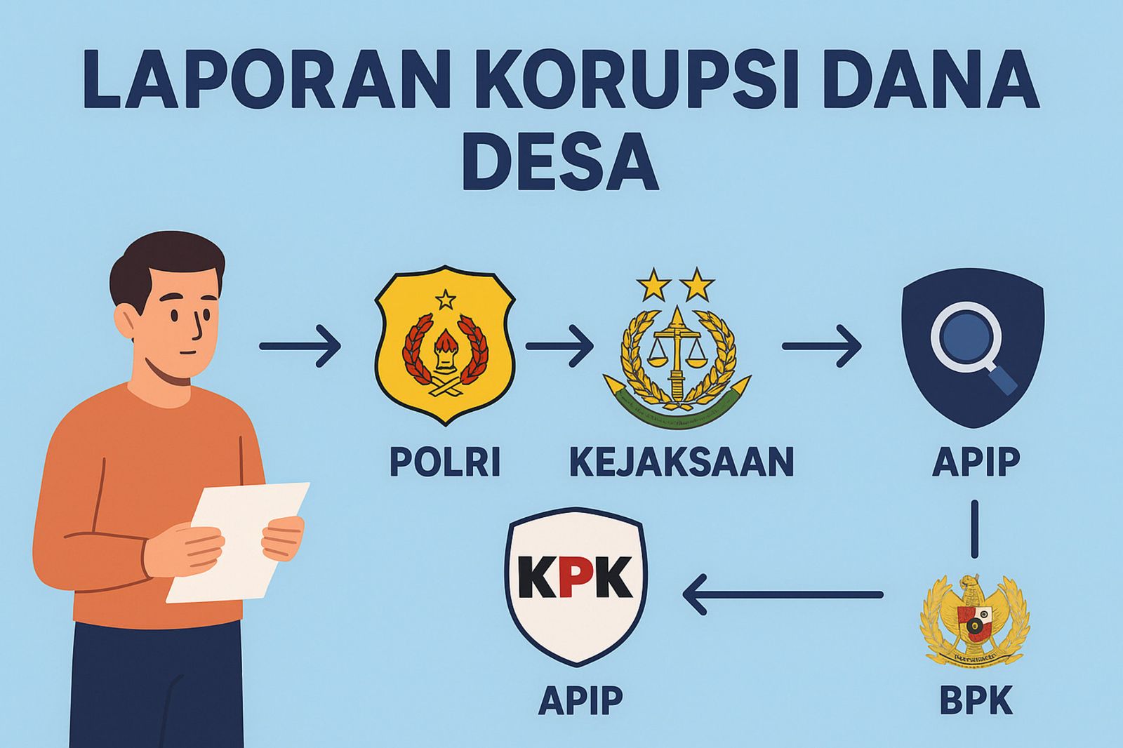 Prosedur Laporan Korupsi Dana Desa