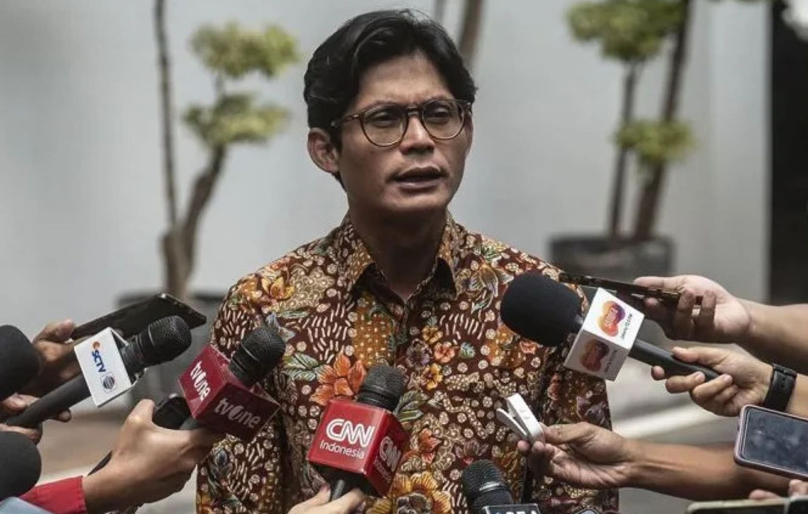 Anggota KPU RI August Mellaz di Gedung KPU RI