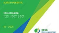 BPJS Ketenagakerjaan kartu Kartu BPJS Ketenagakerjaan
