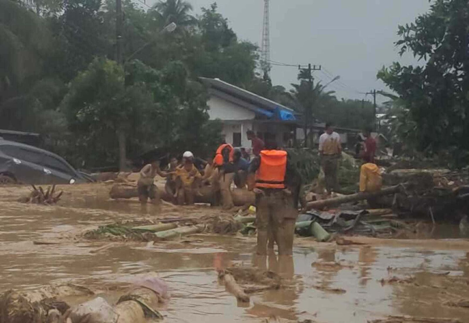 Banjir Mandailing Natal Madina