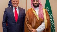 Donald Trump MBZ Presiden AS Donald Trump dan Pangeran Mahkota Arab Saudi Mohammed bin Salman
