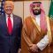 Presiden AS Donald Trump dan Pangeran Mahkota Arab Saudi Mohammed bin Salman