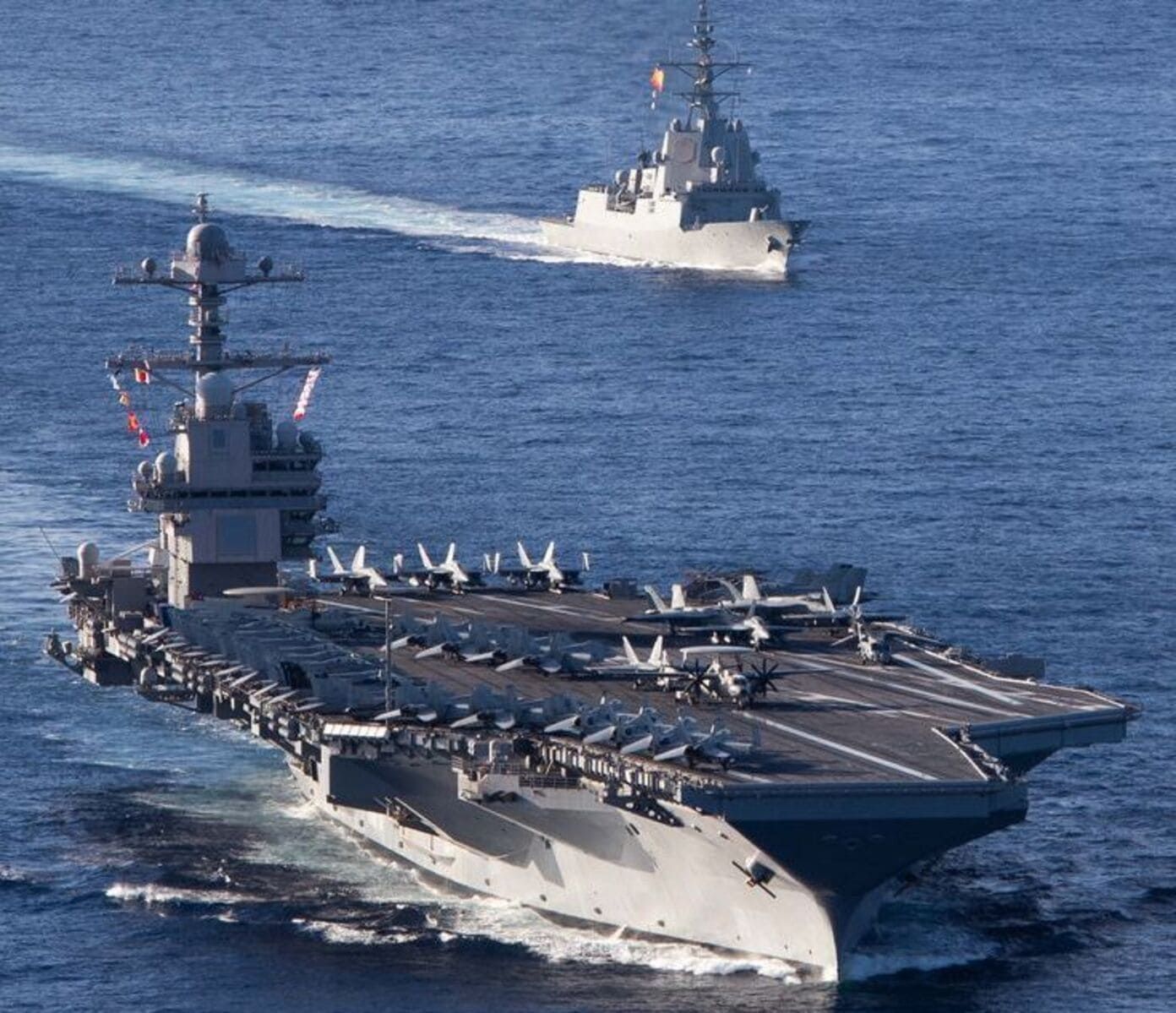 Kapal induk Amerika Serikat USS Gerald R. Ford