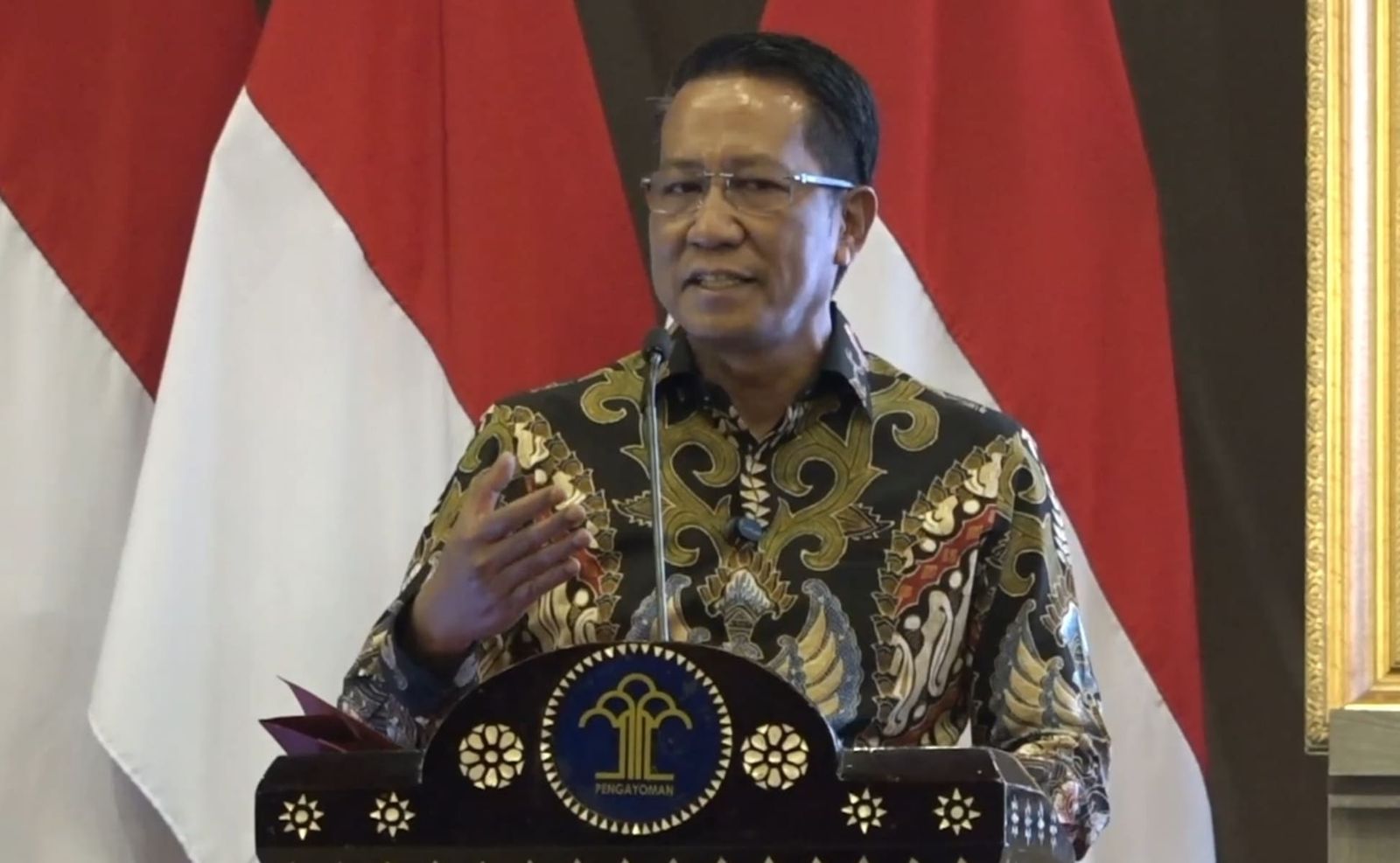 Menteri Hukum Supratman Andi Atgas