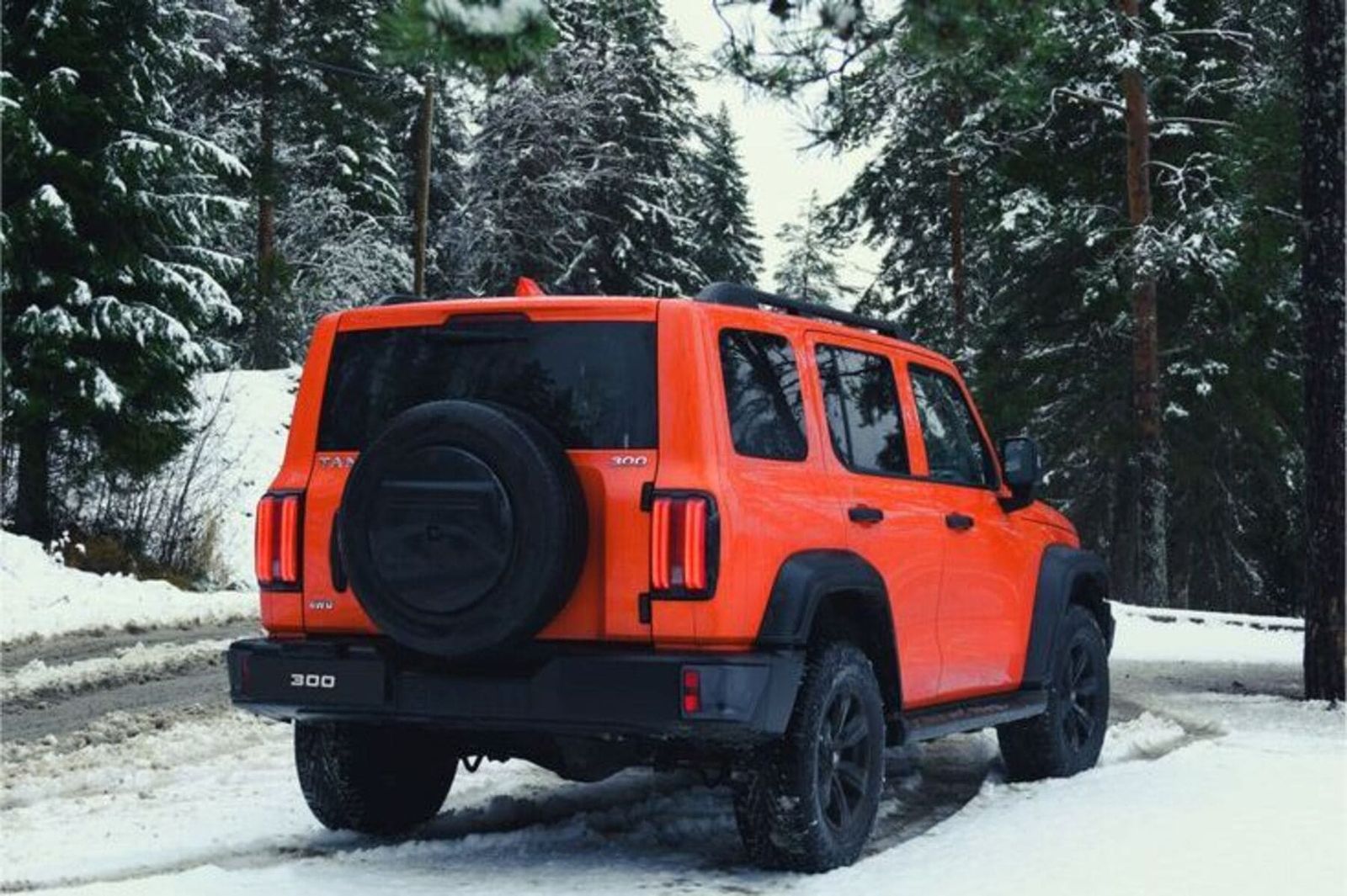 GWM Tank 300 Polar Edition Gemuk tank