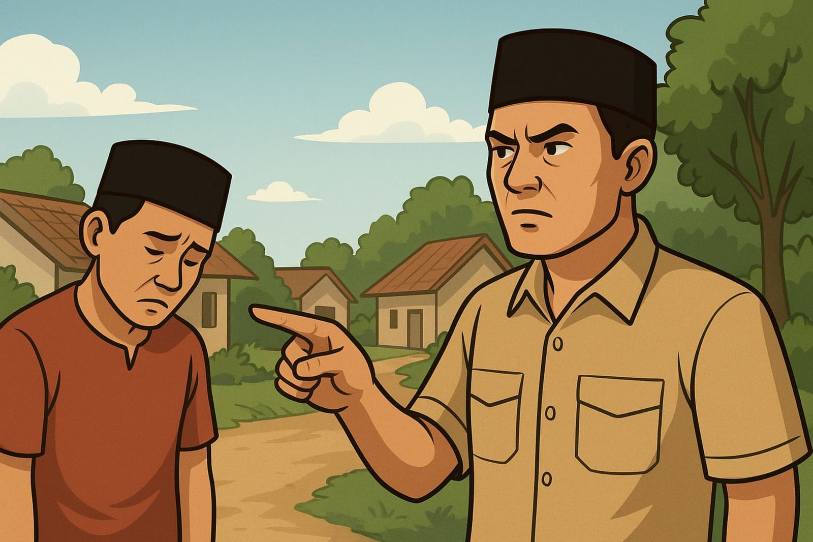 Kekuasaan Kades Terhadap Kadus Kades otoriter politik kadus