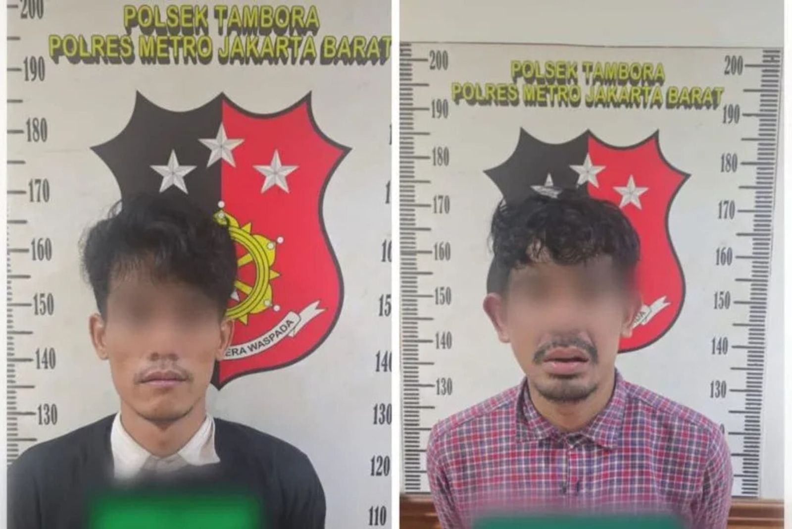 Pelaku penipuan polsek Tambora