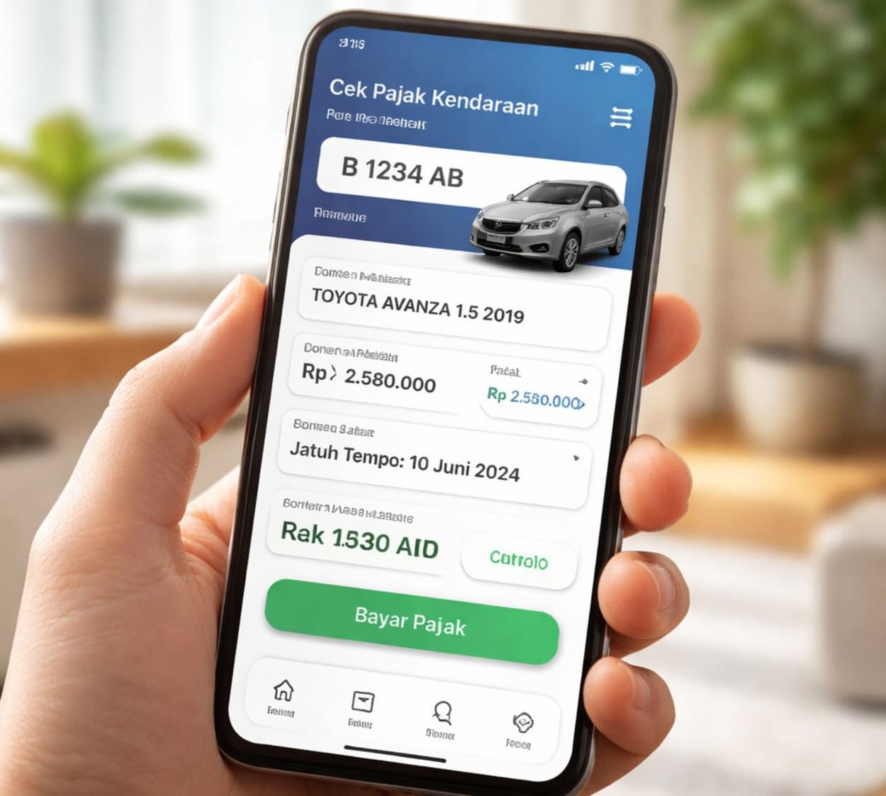 Cara cek pajak motor kereta mobil kendaraan