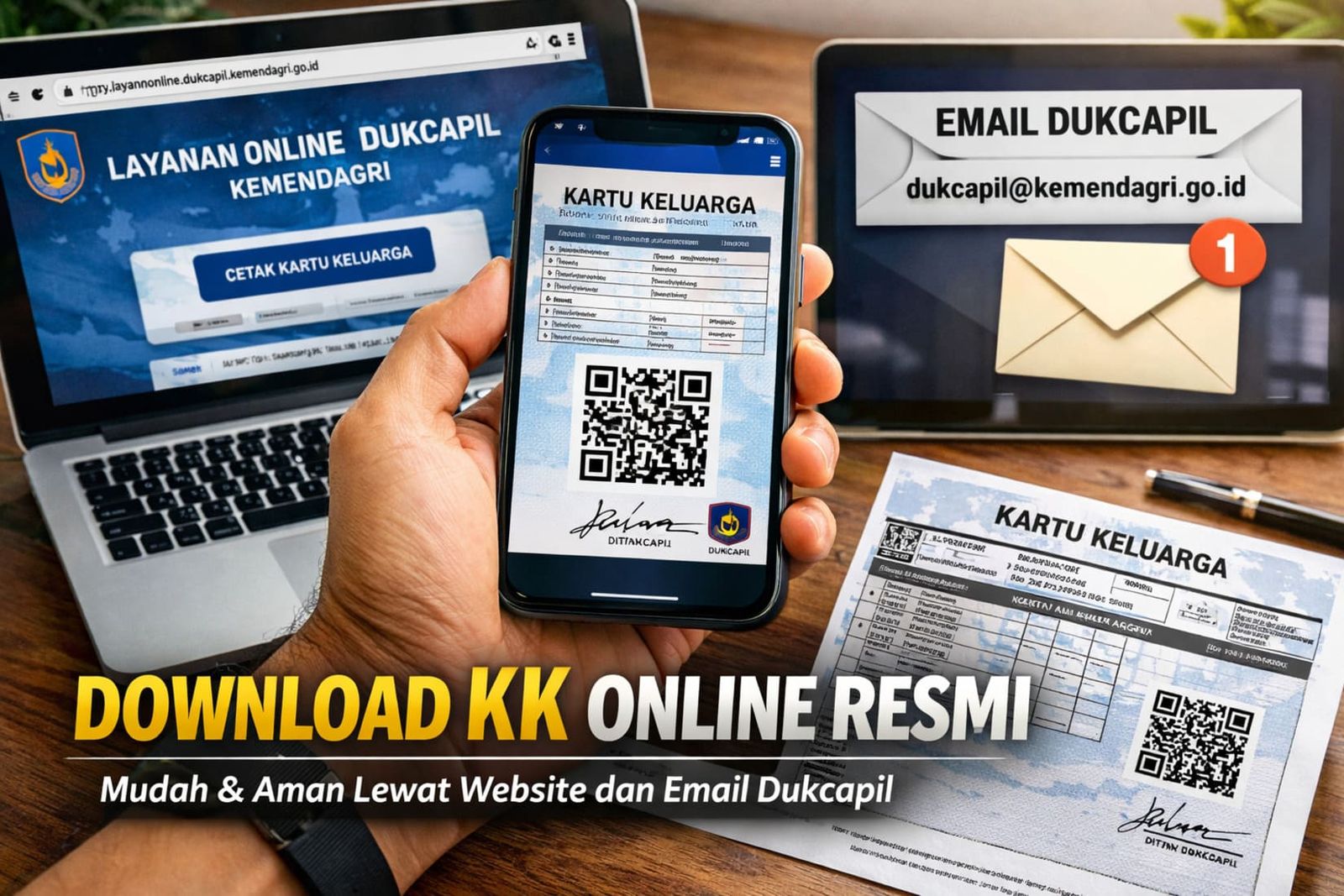 Download kk Kartu keluarga online