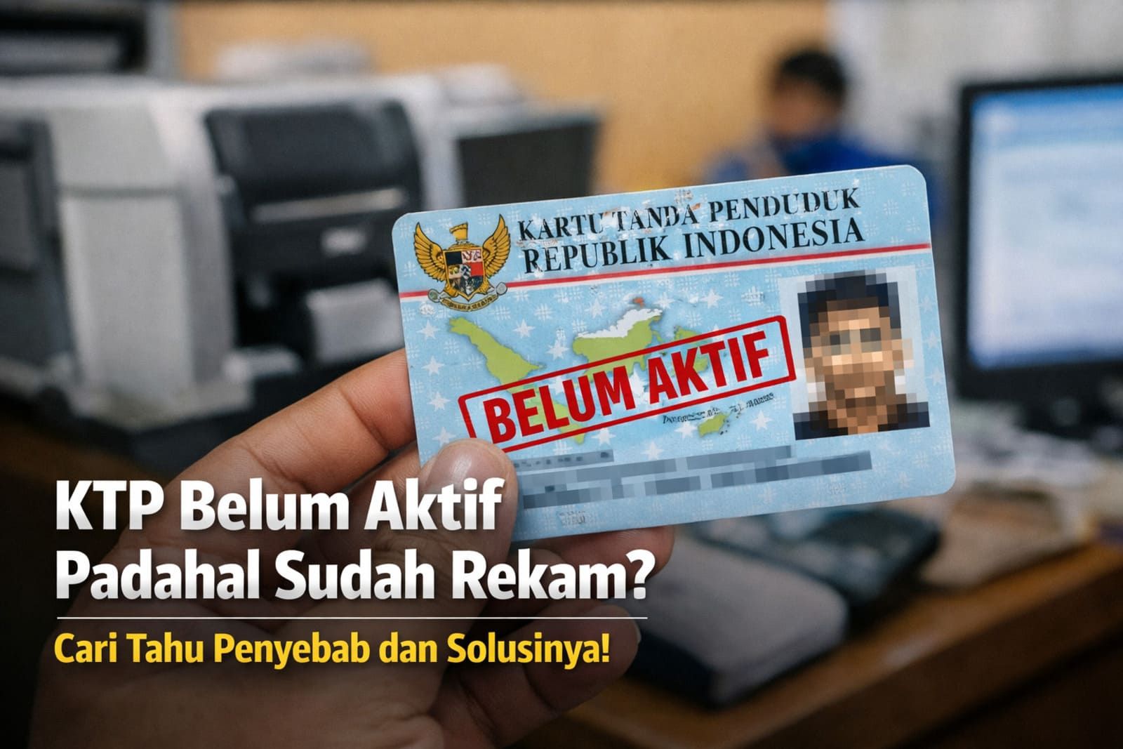 KTP belum aktif Image JurnalLugas