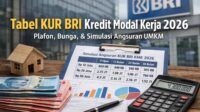 Tabel Pinjaman KUR BRI (1)