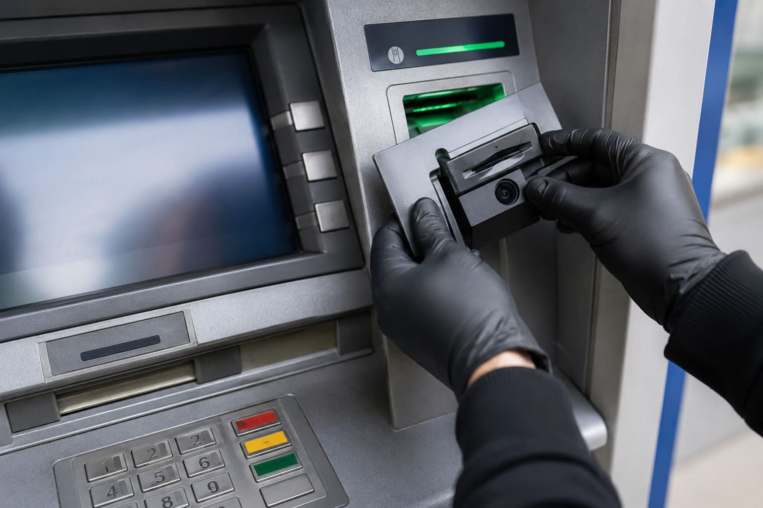 ATM dimodifikasi penjahat