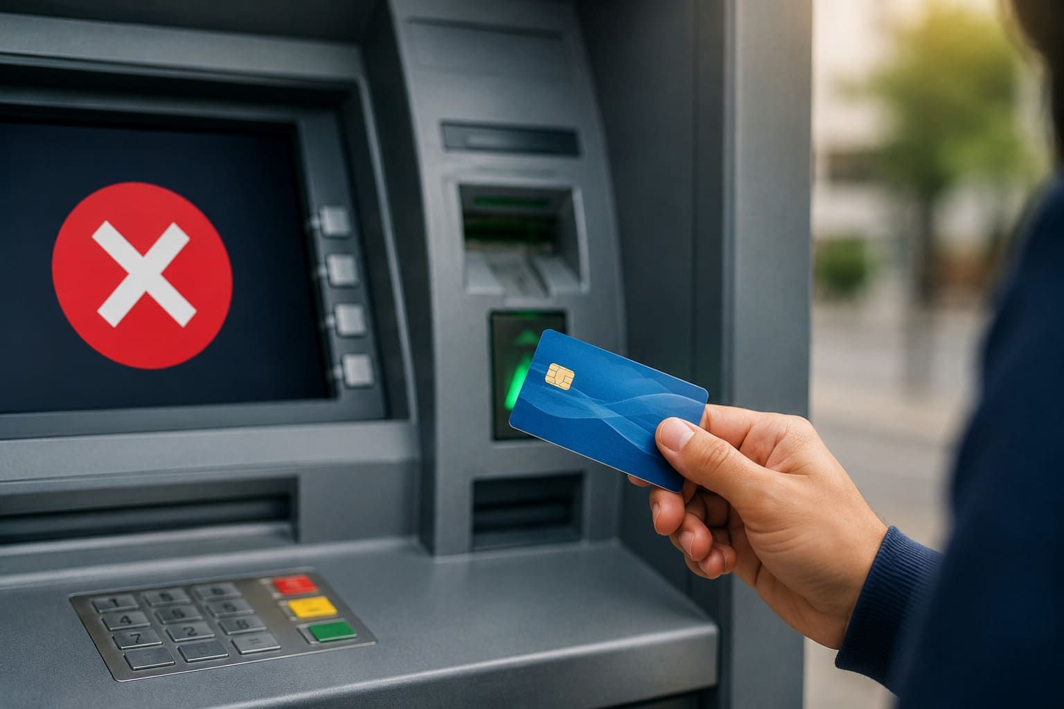 ATM terblokir