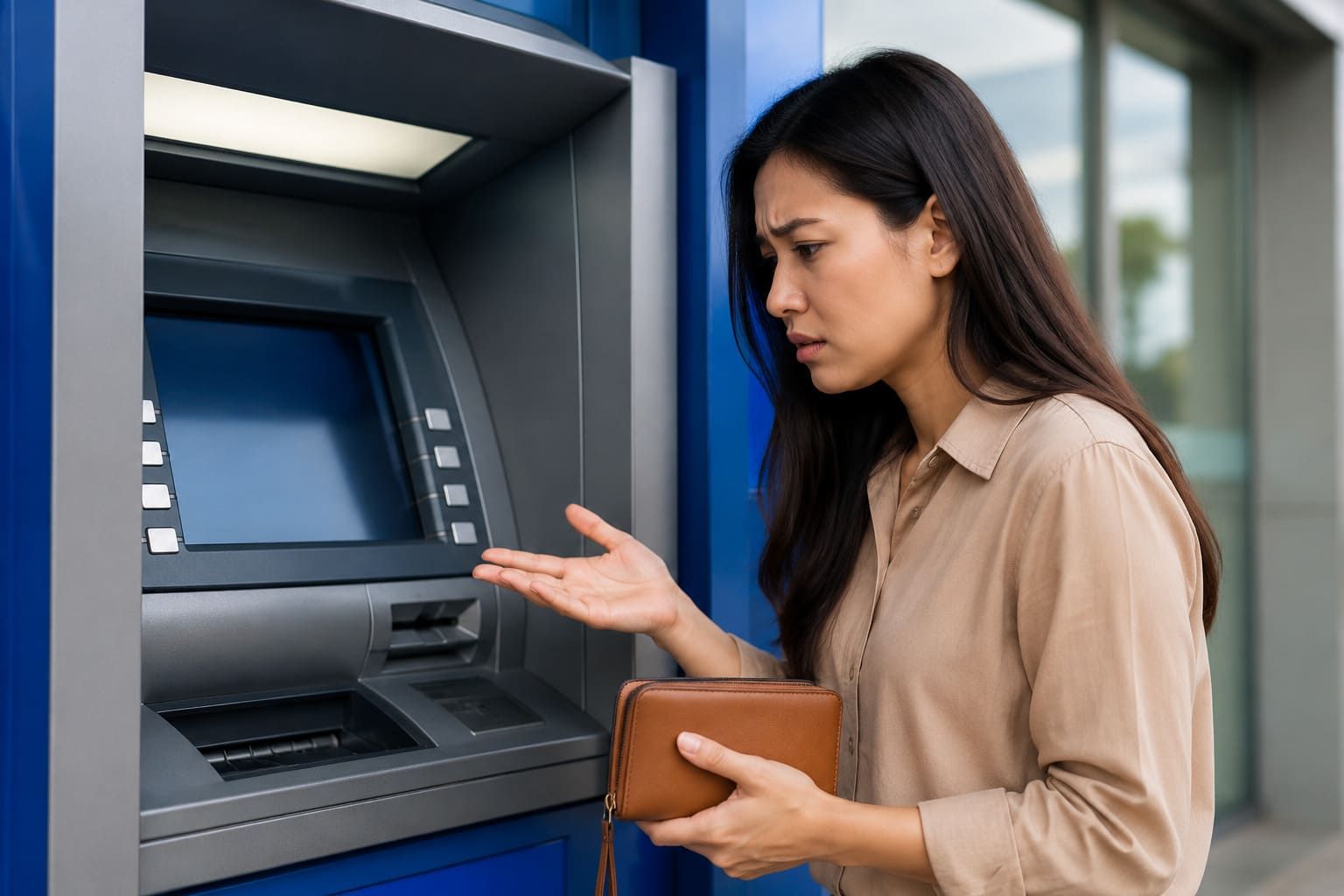 ATM tidak keluar uang