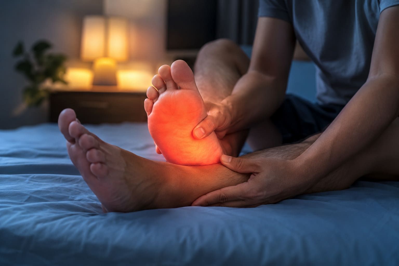 Kaki panas saat tidur malam