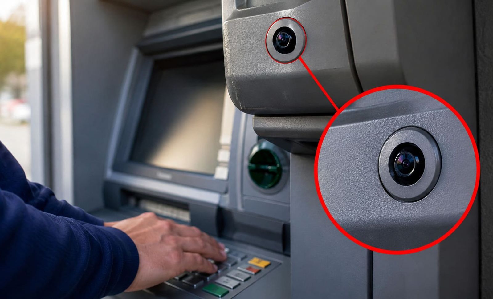 Kamera tersembunyi di ATM