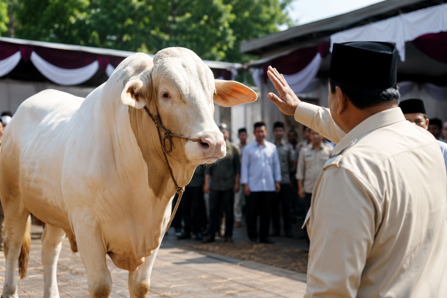 Sapi kurban prabowo